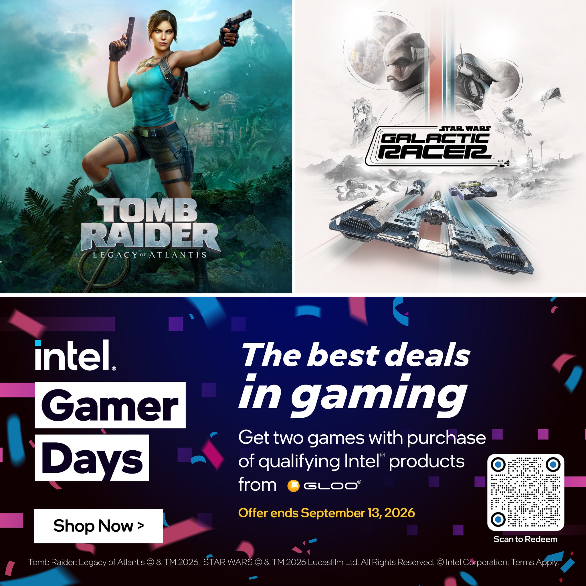 GLOO Hyperstore Facebook ad: BEFORE YOU CHECK OUT THAT GAMING LAPTOP… CHECK…