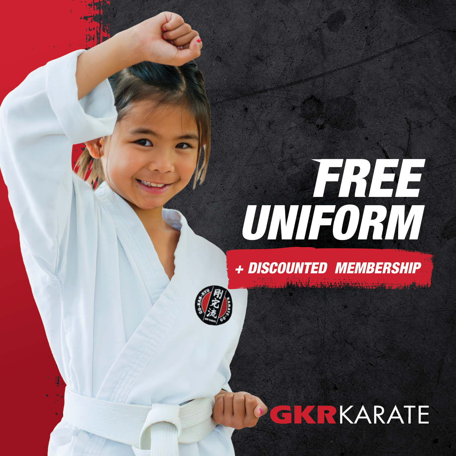 GKR Karate Facebook ad