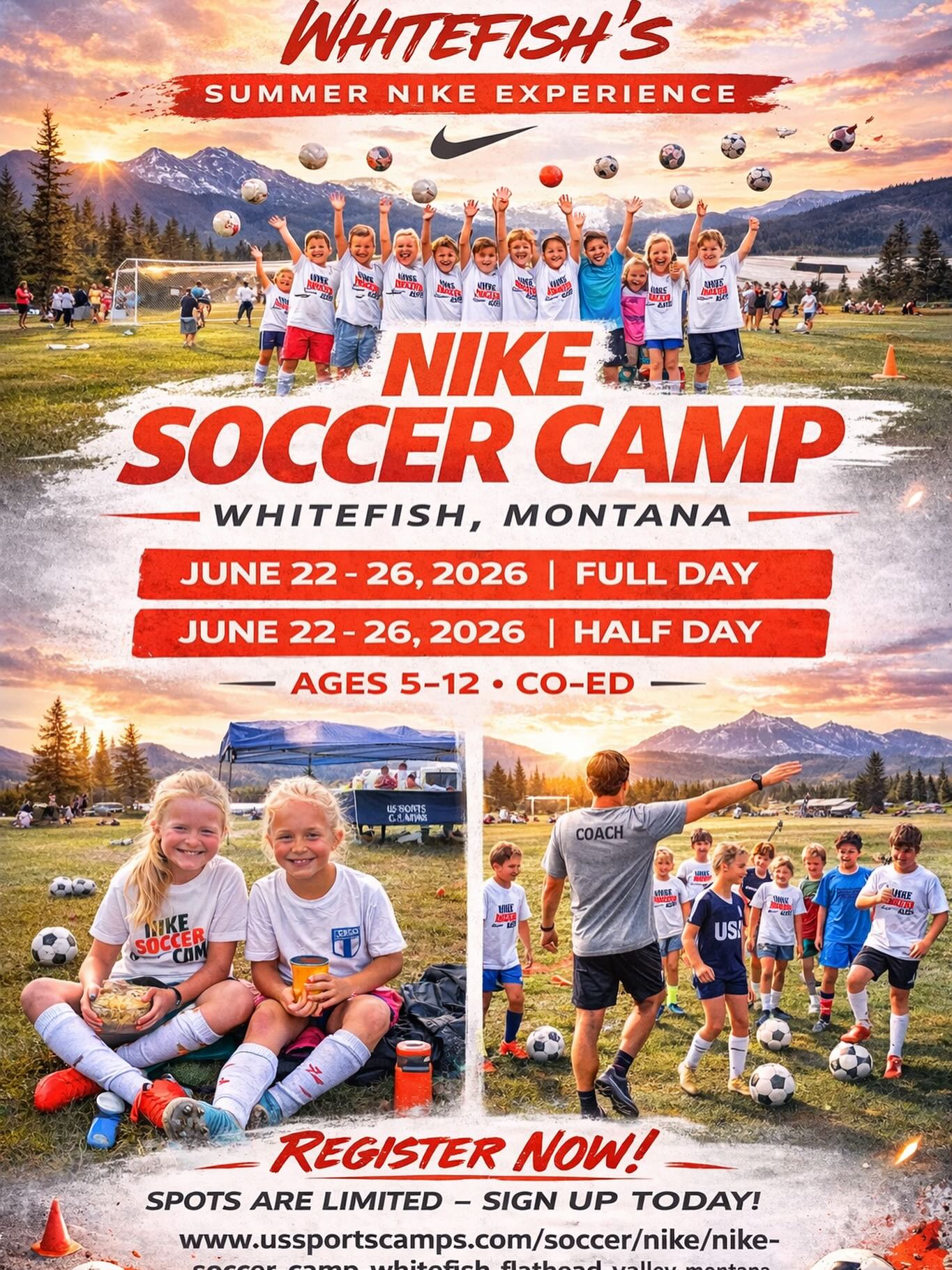 yellowstone_soccer_camps Facebook ad: See you all in Whitefish, MT this summer…