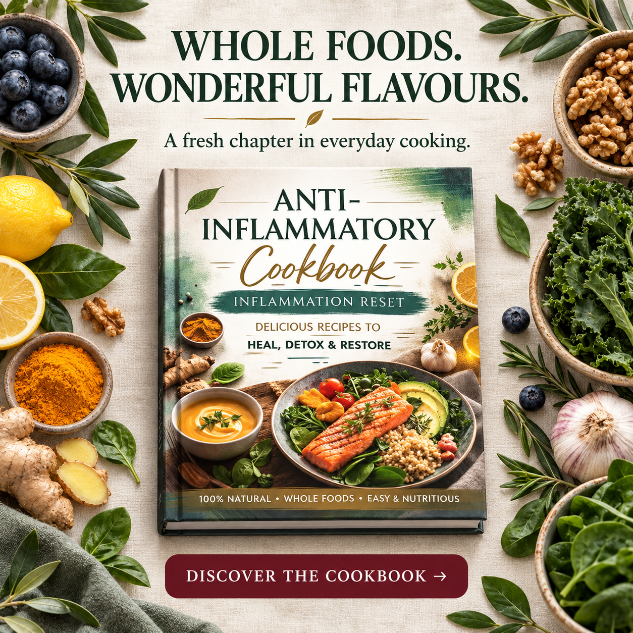 The Gluten Free Pantry Facebook ad: Simple Recipes. Better Everyday Meals