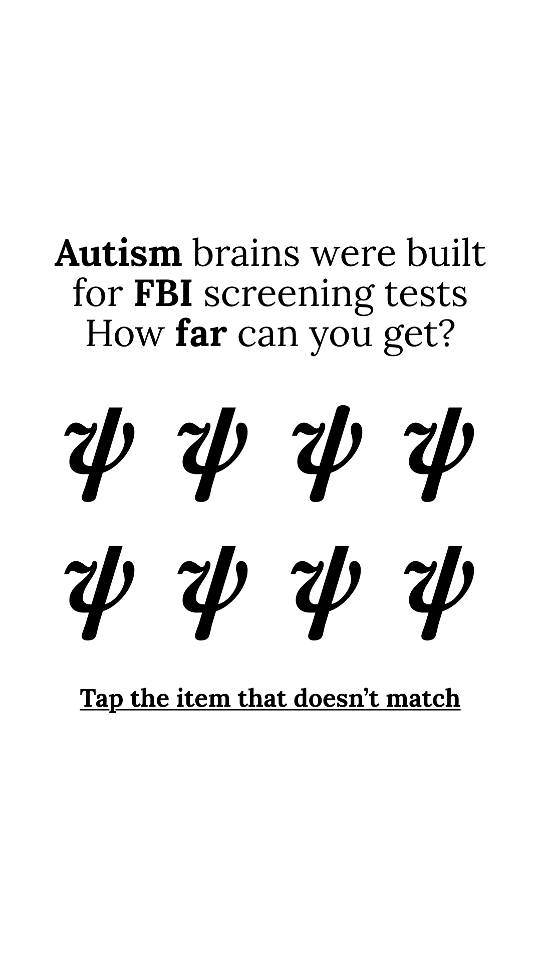 Brain Health Check Facebook ad