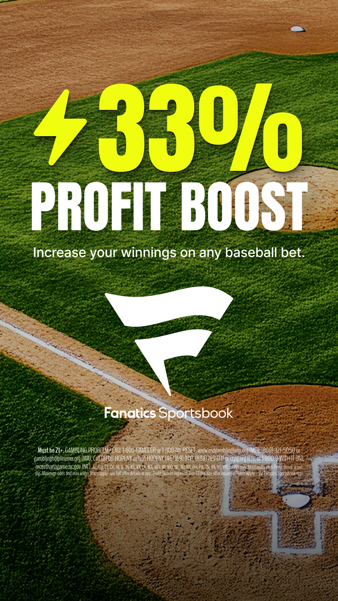 Fanatics Sportsbook Facebook ad from Mar 26, 2026