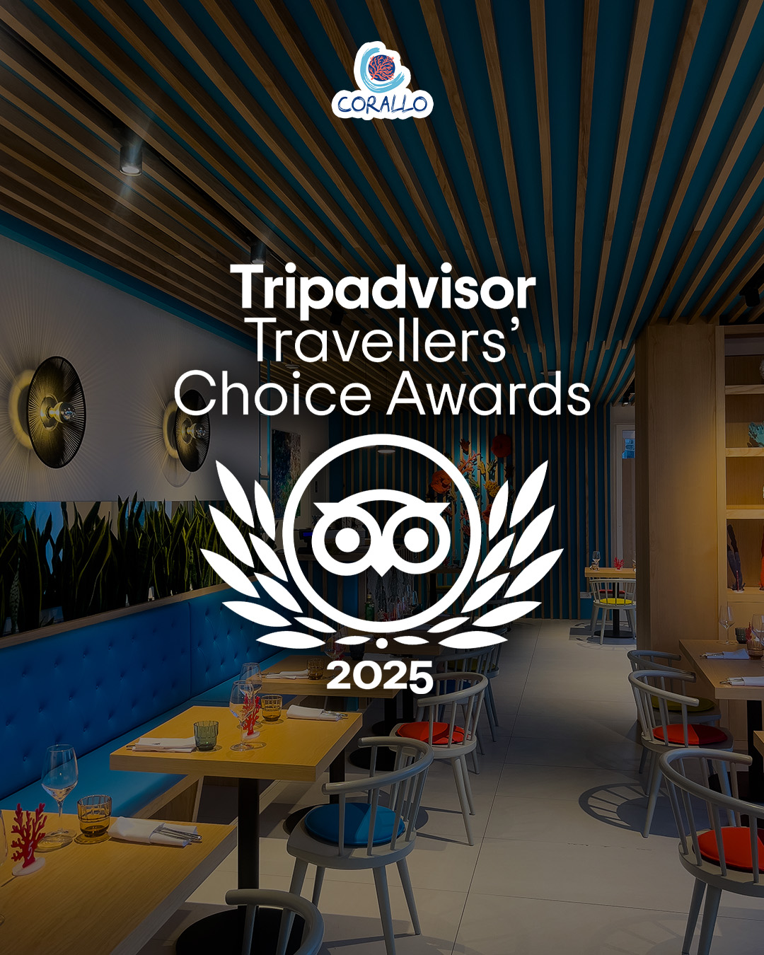 Corallo Mondello Facebook ad: Abbiamo vinto il Travelers’ Choice Award