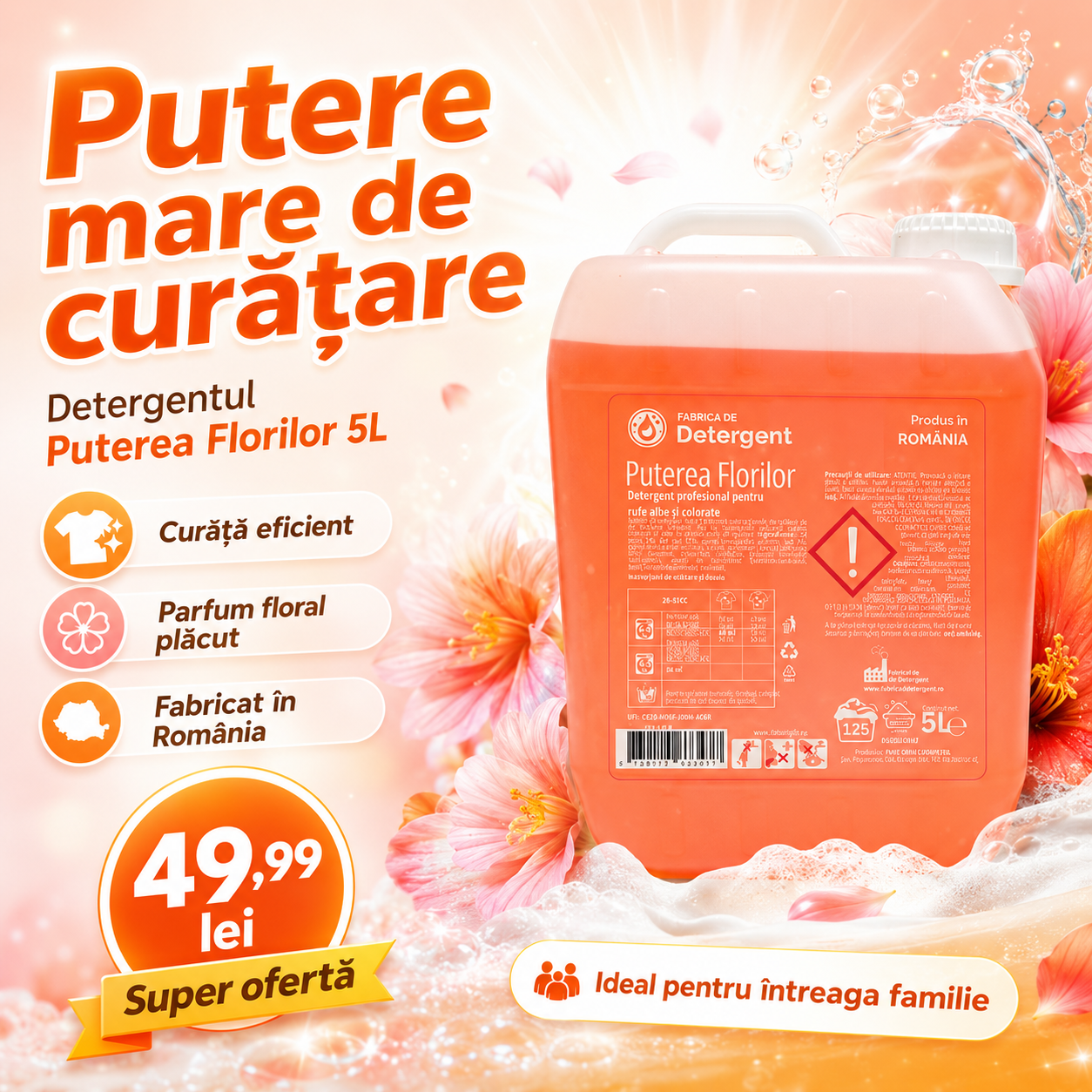 La Fabrica De Detergent Facebook ad