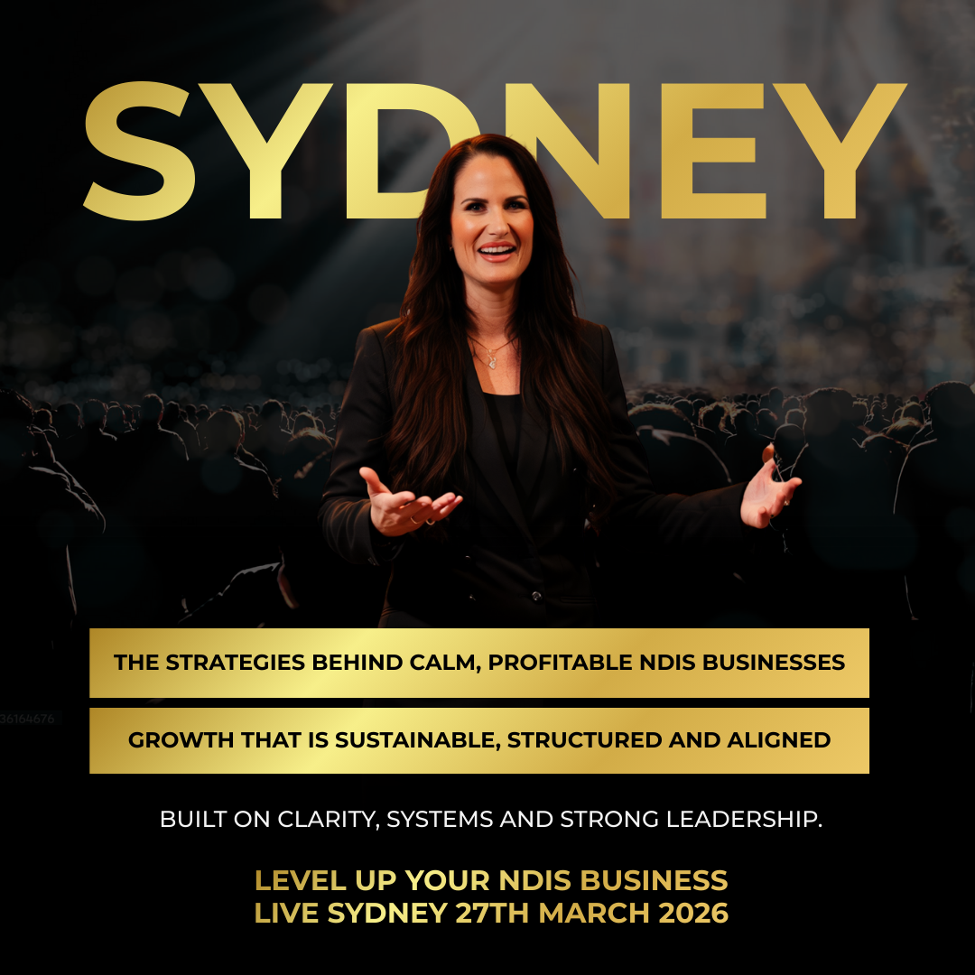 Vanessa Norman Facebook ad: NDIS Providers: Sydney, 27 March