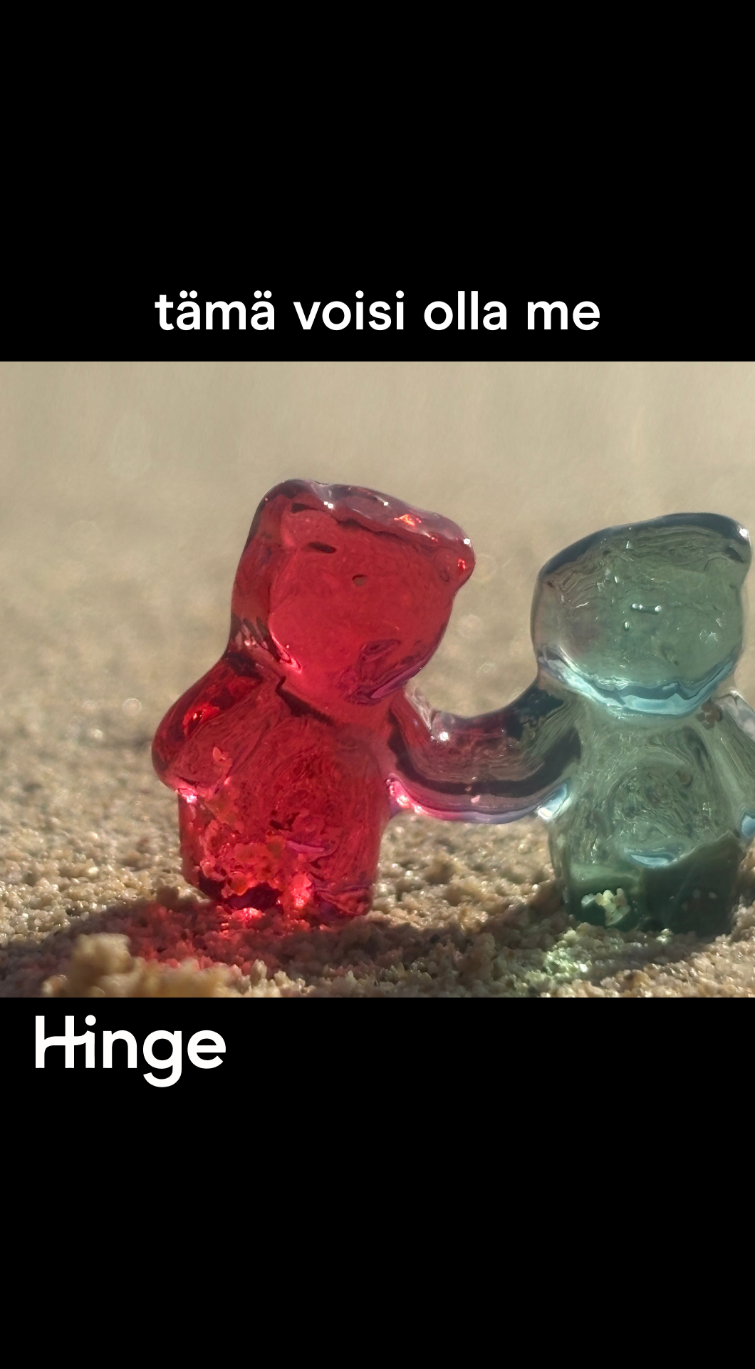 Hinge Facebook ad
