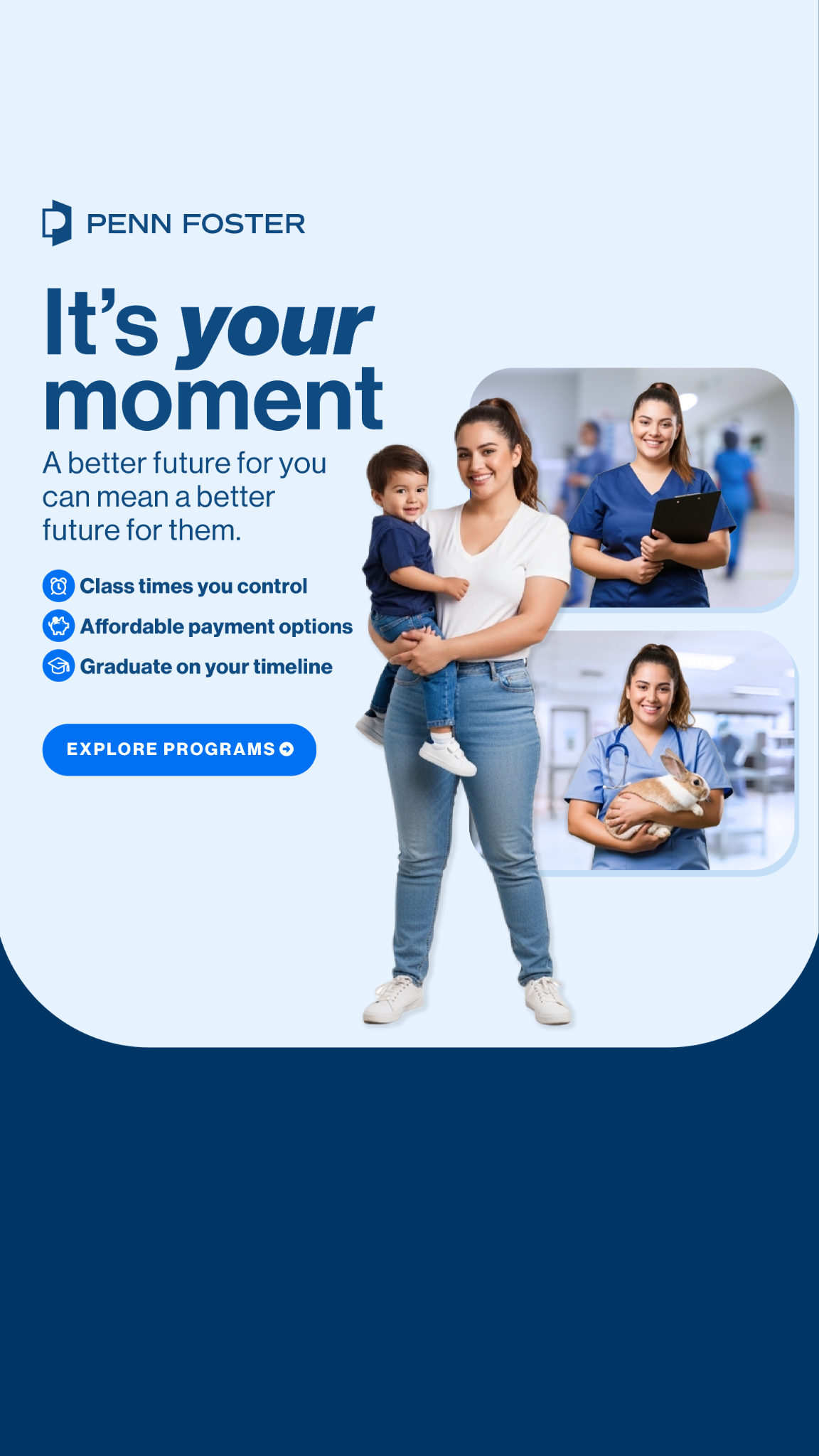 Penn Foster Facebook ad