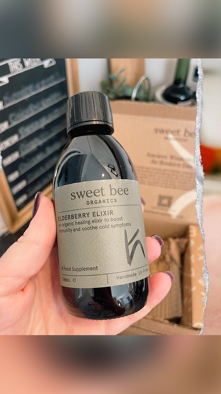 Sweet Bee Organics Facebook ad