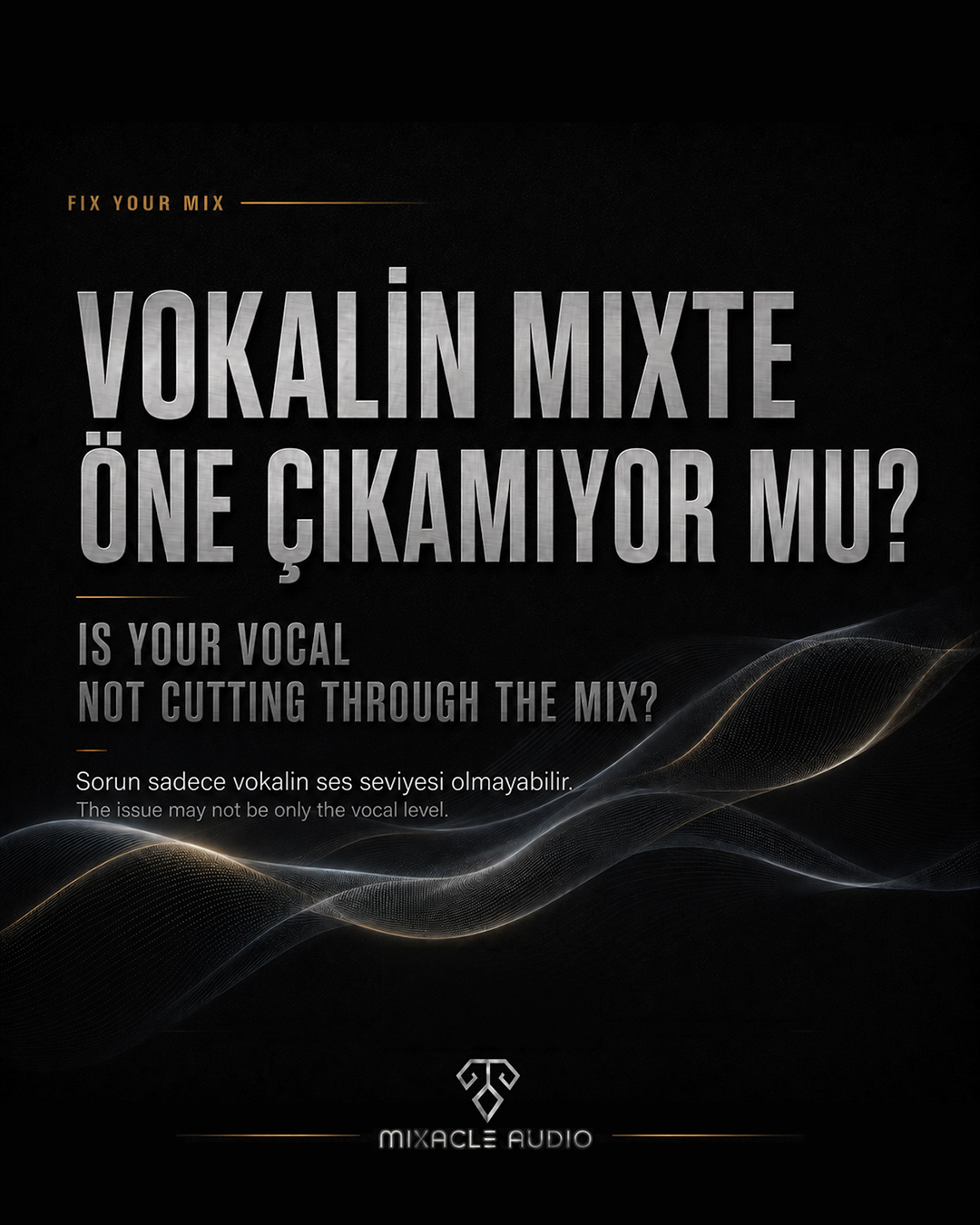 Emre Sezgin Facebook ad: Vokalin Mixte Öne Çıkamıyor mu?