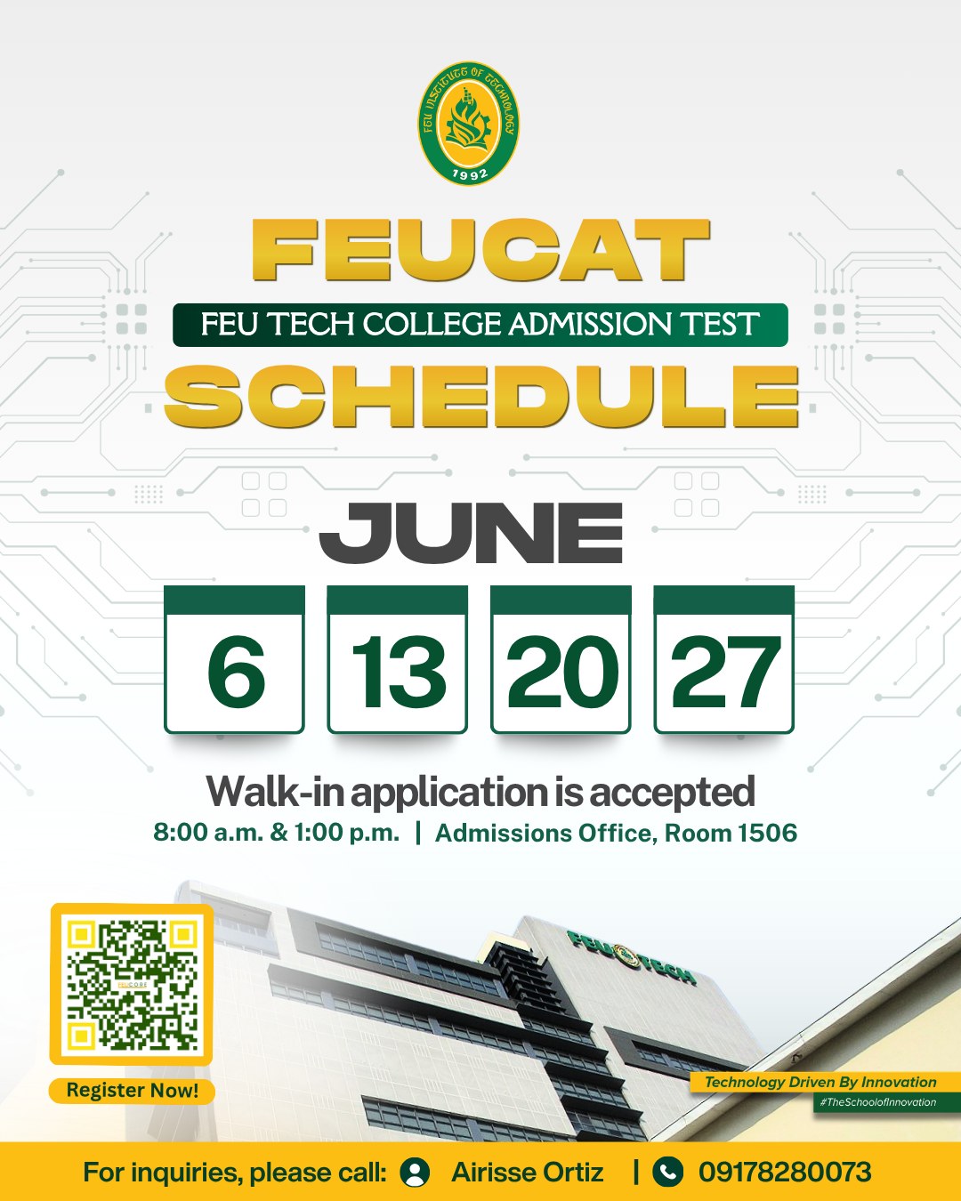 FEU Institute of Technology Facebook ad: ๐ฌ๐ผ๐๐ฟ ๐๐๐๐๐ฟ๐ฒ ๐ฆ๐๐ฎ๐ฟ๐๐ ๐ง๐ต๐ถ๐ ๐๐๐ป๐ฒ!