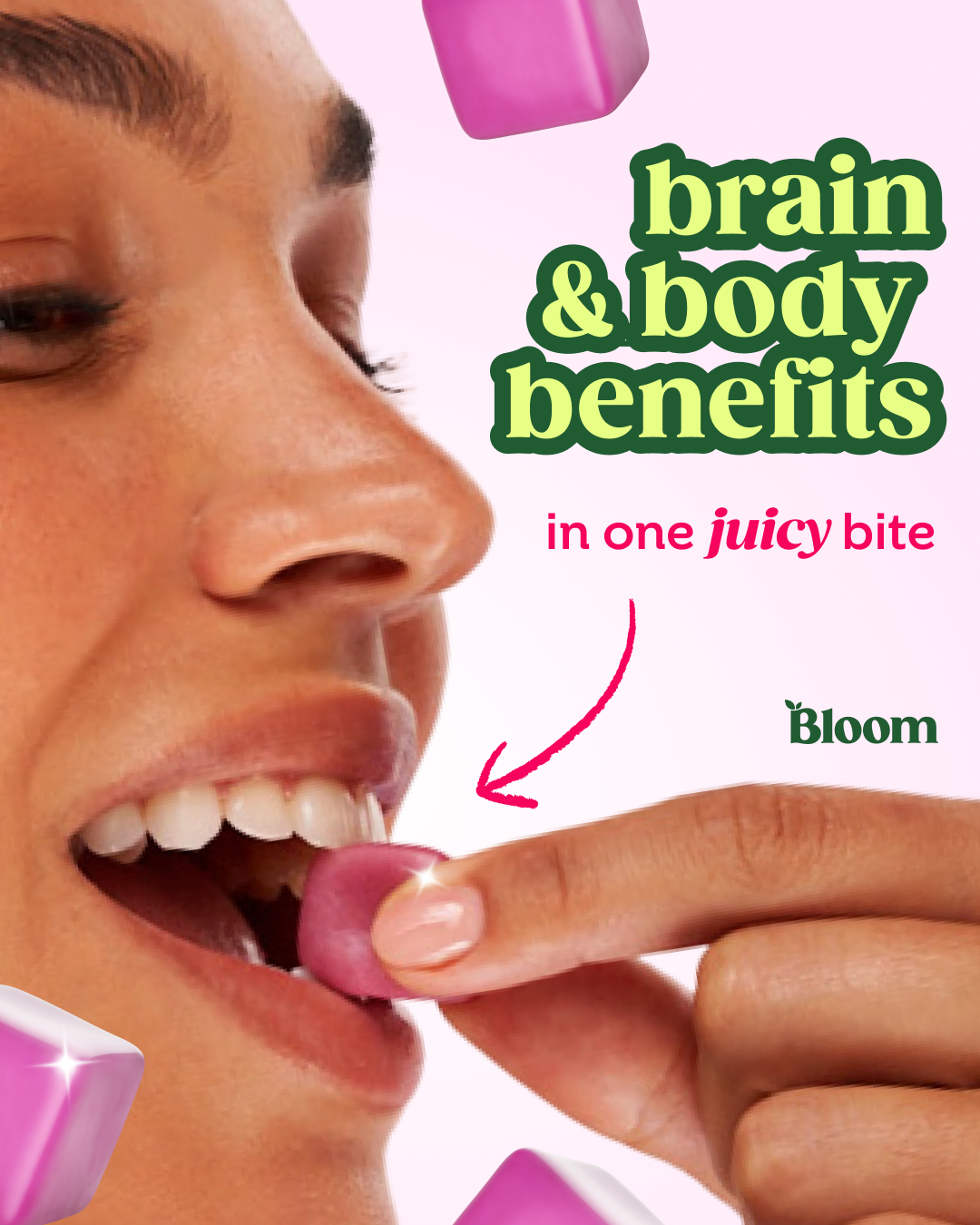Bloom Nutrition Facebook ad