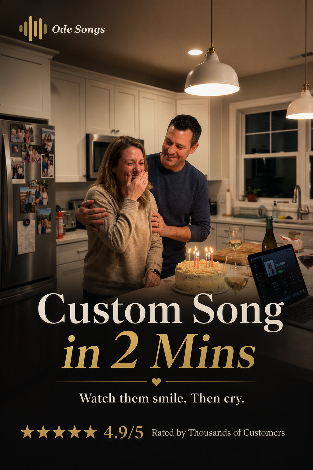 Ode Songs Facebook ad: The Most Personal Gift Ever