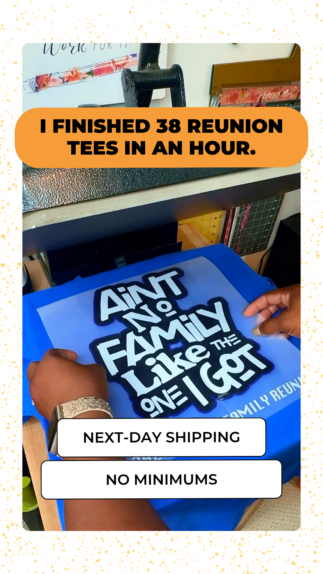 TransferKingdom Facebook ad from May 18, 2026