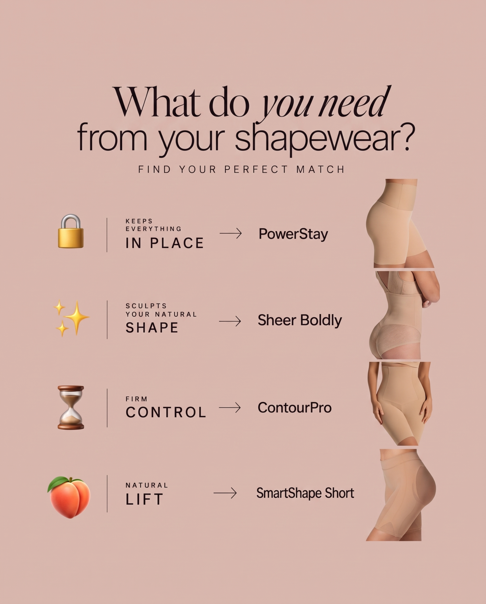Shape & Style Facebook ad: There’s a shaper for that