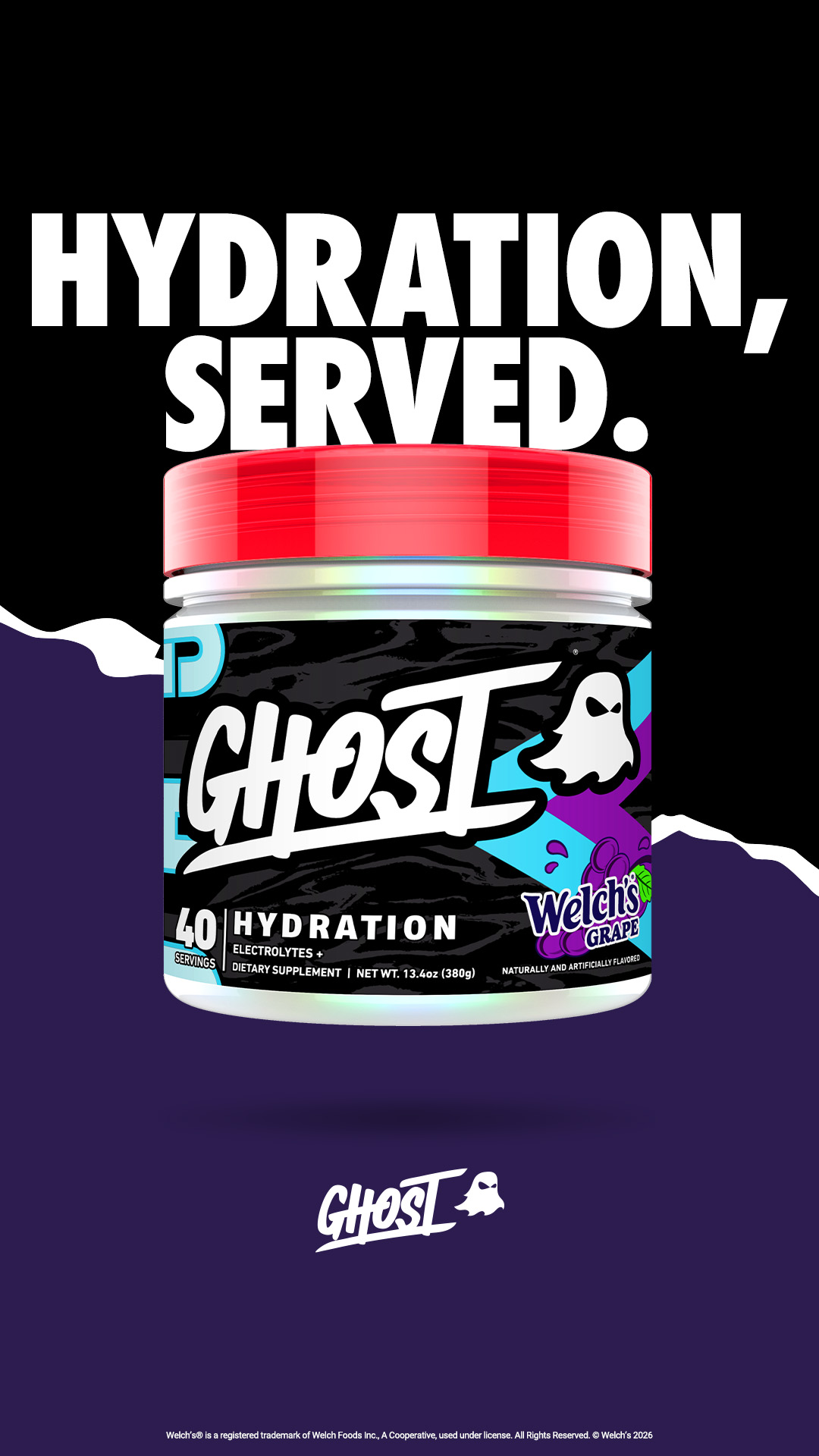 GHOST Facebook ad