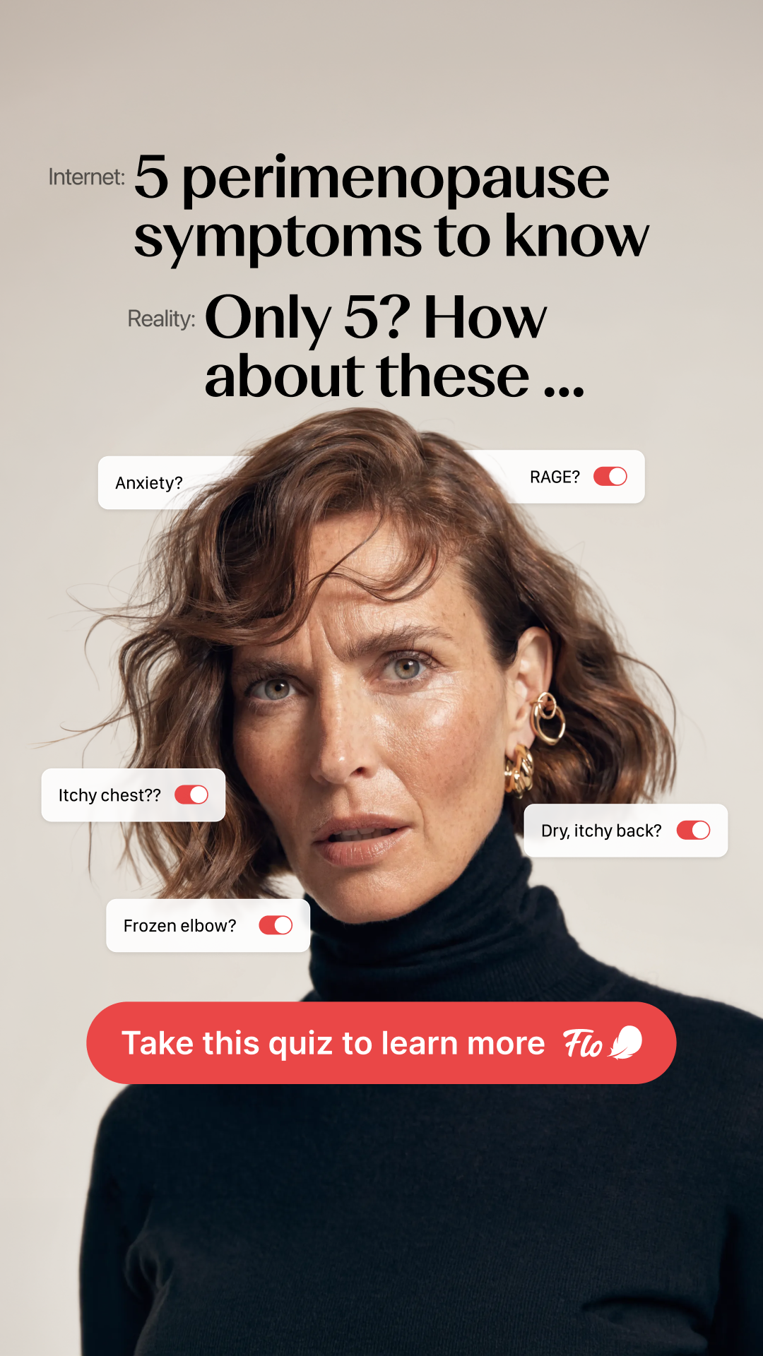 Flo For Perimenopause Facebook ad