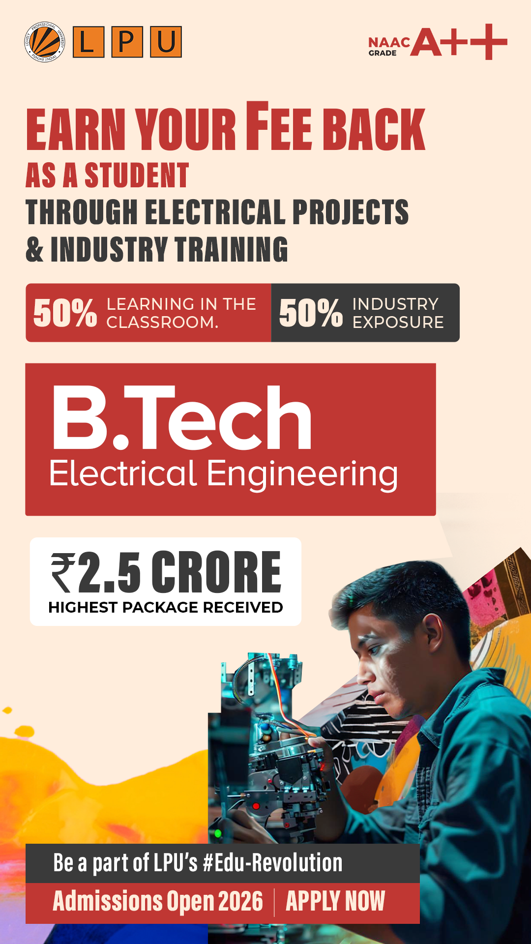 Lovely Professional University - LPU Facebook ad