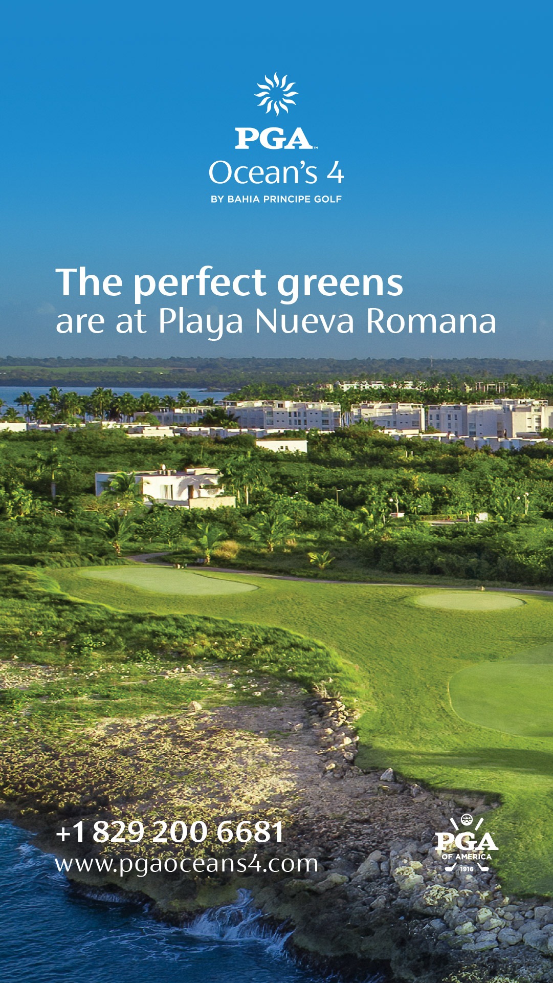 PGA Ocean’s 4 Facebook ad