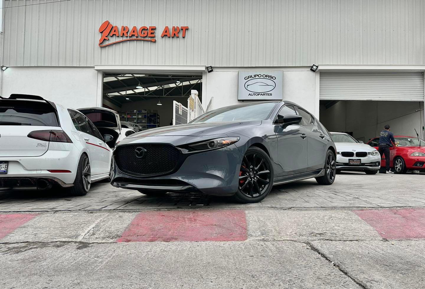 Garage Art Motorsport Facebook ad