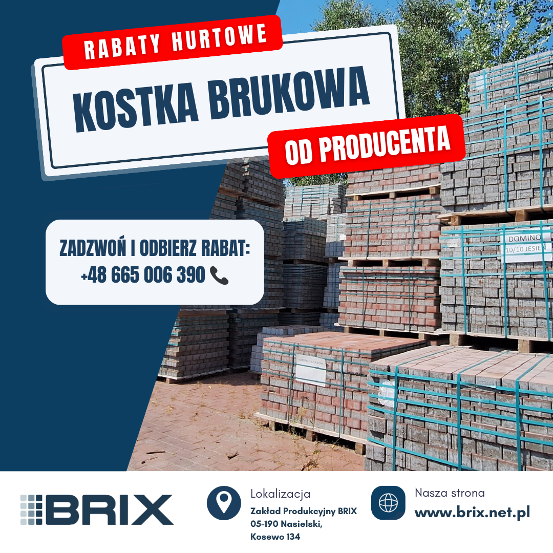 BRIX Producent Prefabrykatów Betonowych Facebook ad: PROSTO OD PRODUCENTA
