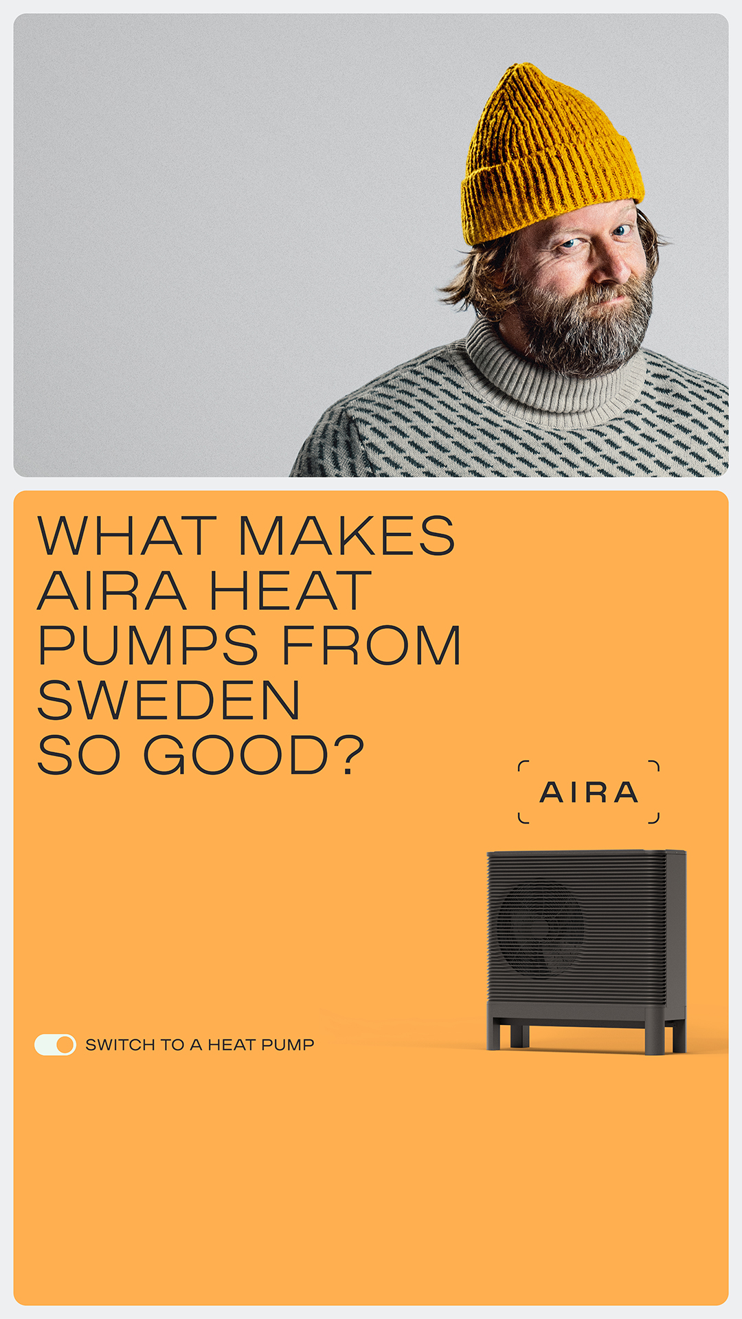 Aira Facebook ad