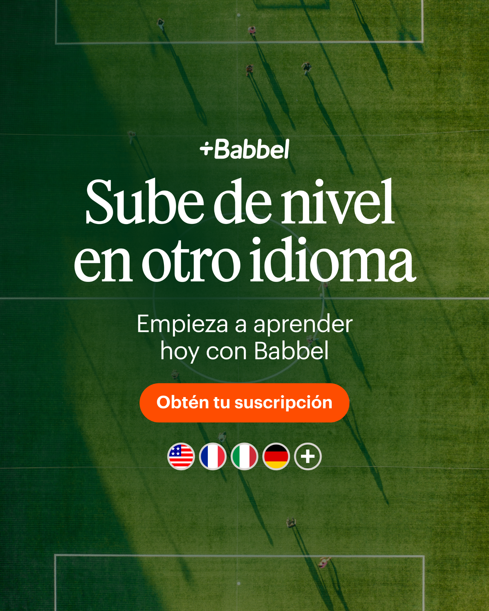Babbel Facebook ad