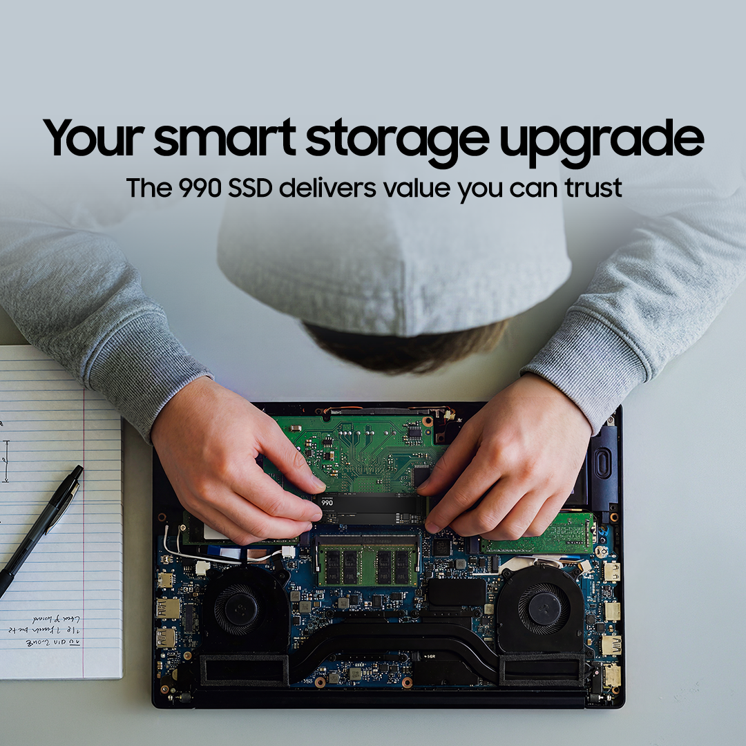 Samsung Facebook ad