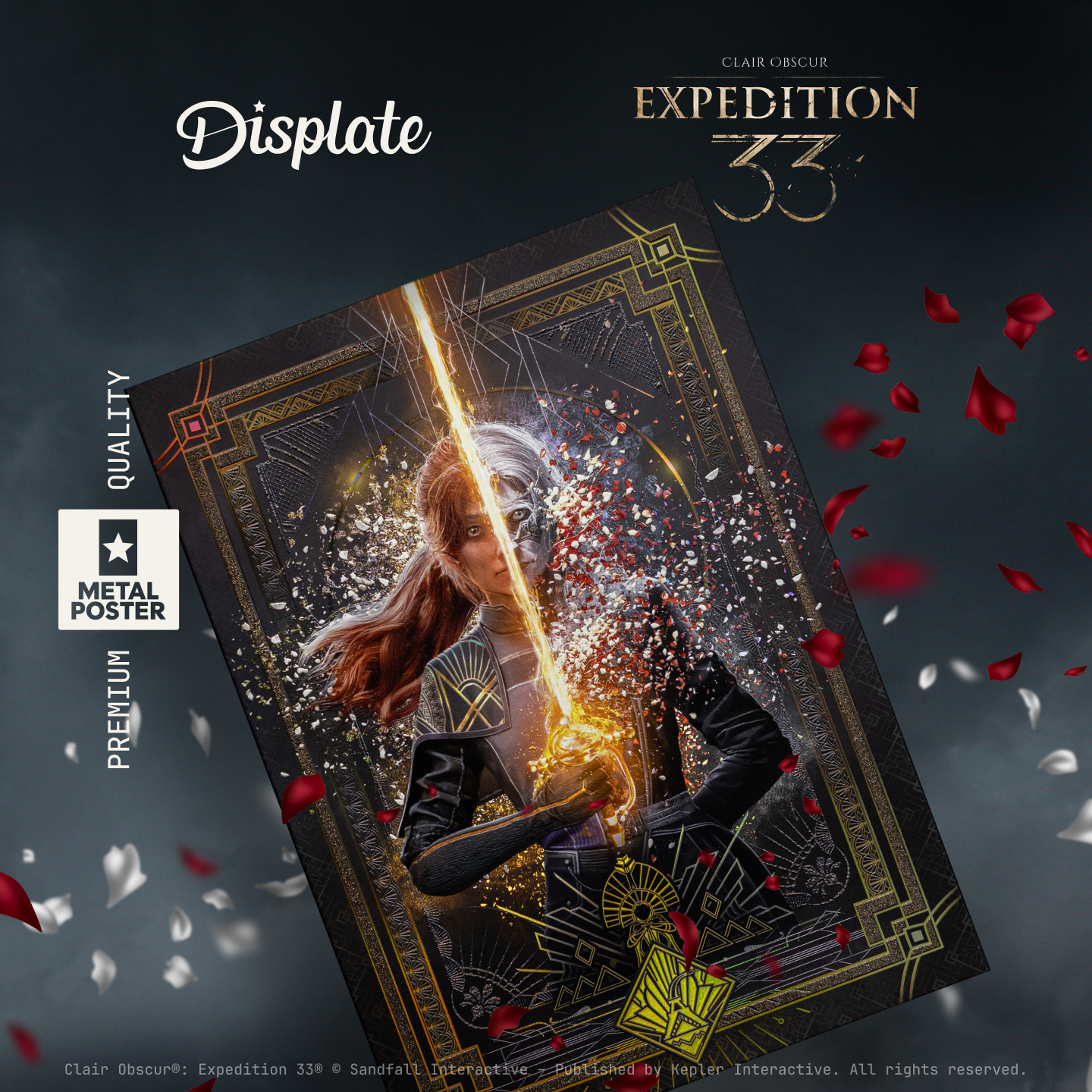 Displate Facebook ad