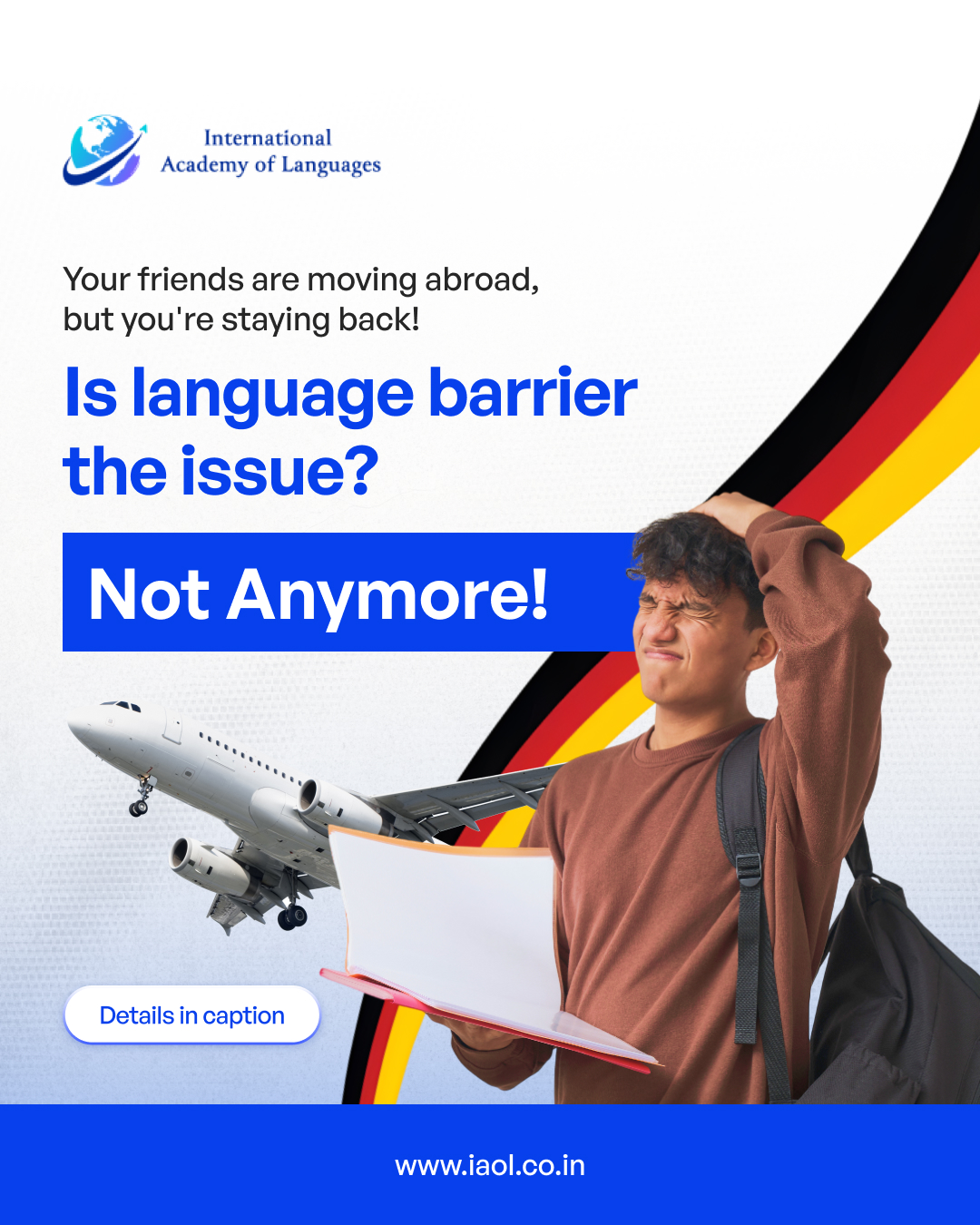 International Academy of Languages Facebook ad