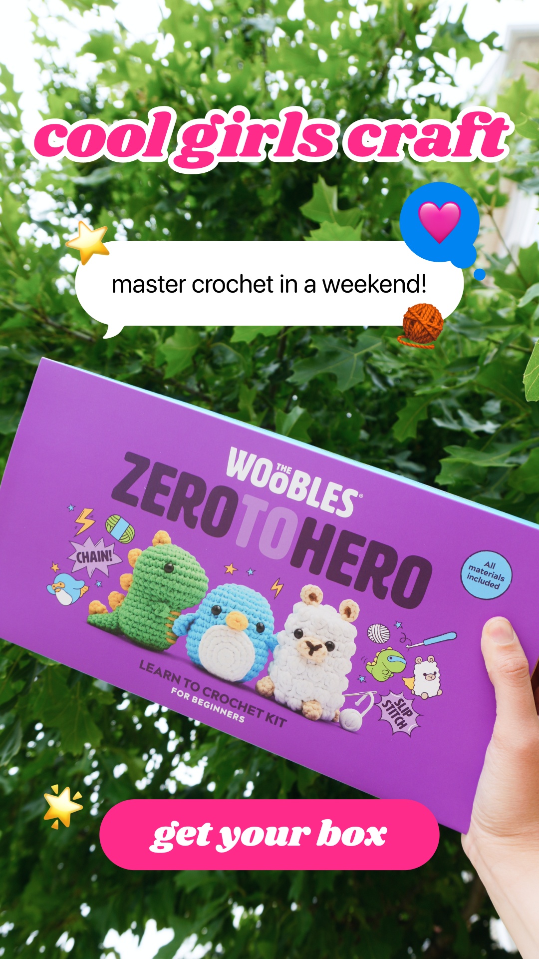 The Woobles Facebook ad