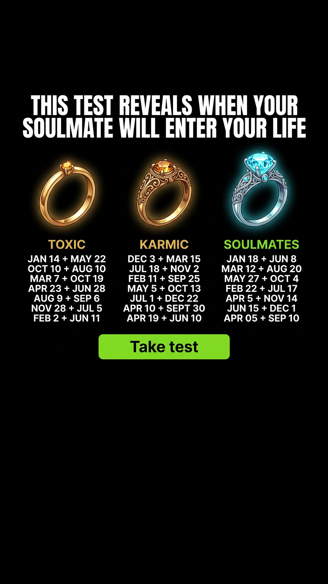 Hint: Reveal Your Soulmate Match Facebook ad
