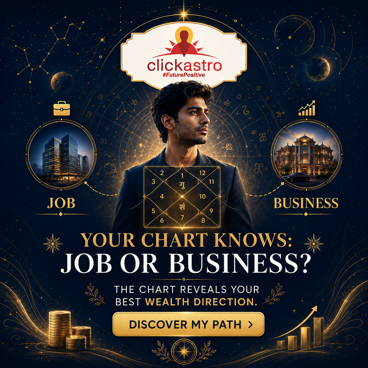 Clickastro Facebook ad