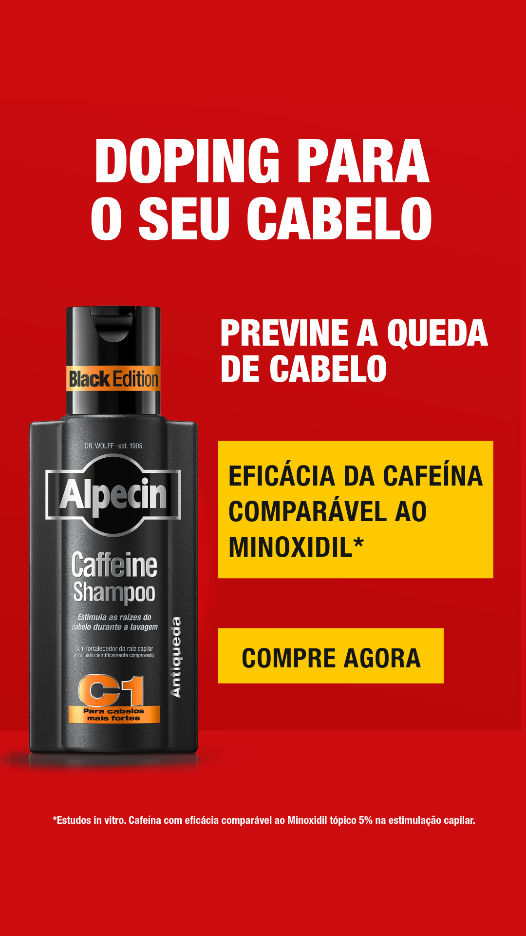 Alpecin Brasil Facebook ad