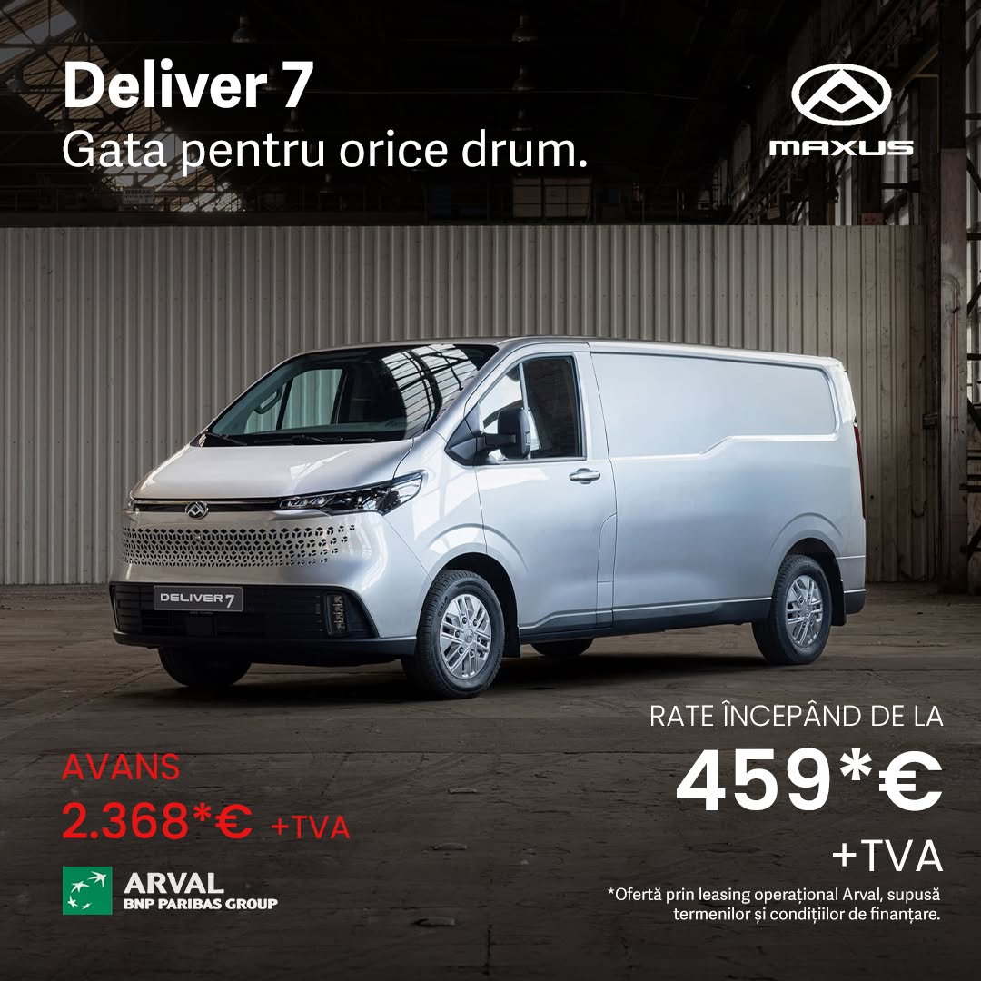 MAXUS Motors Romania Facebook ad: Când afacerea ta depinde de livrări rapide, ai…