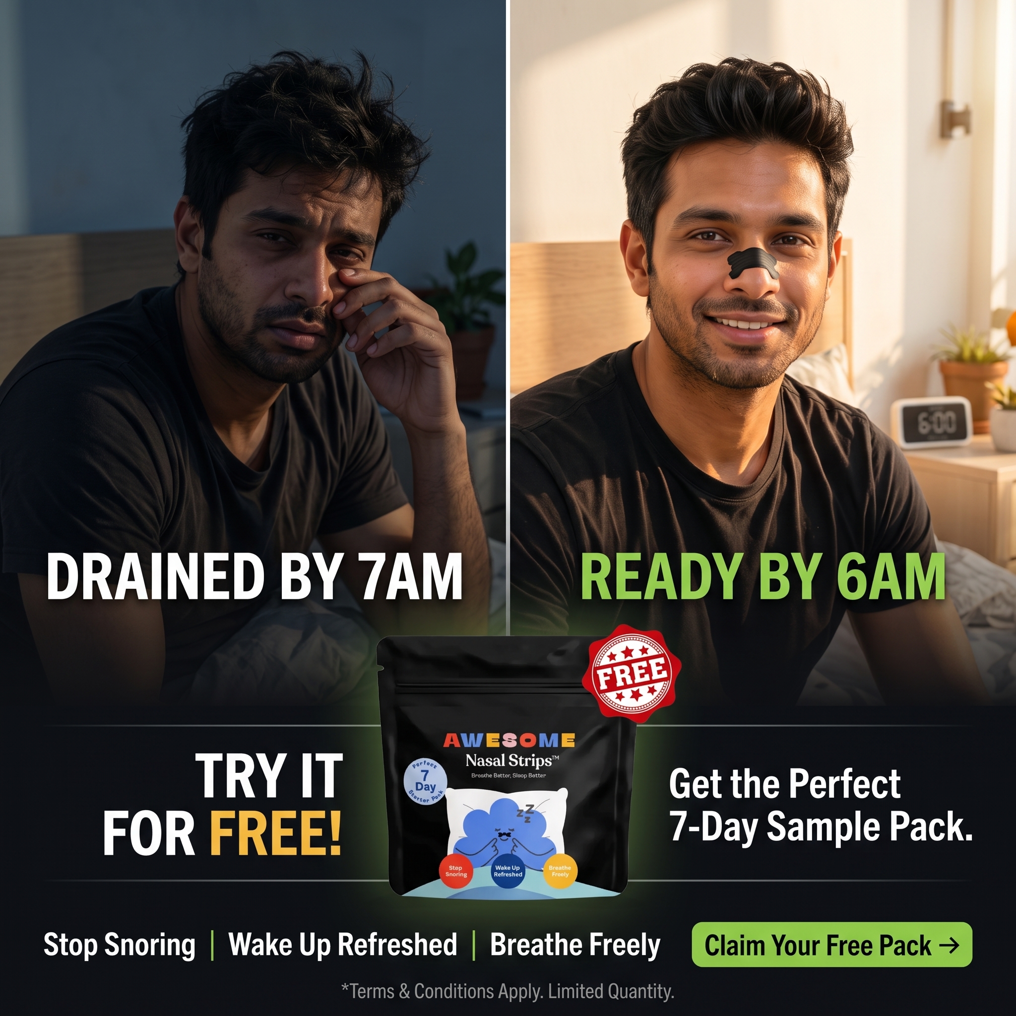 AwesomeSleep.in Facebook ad