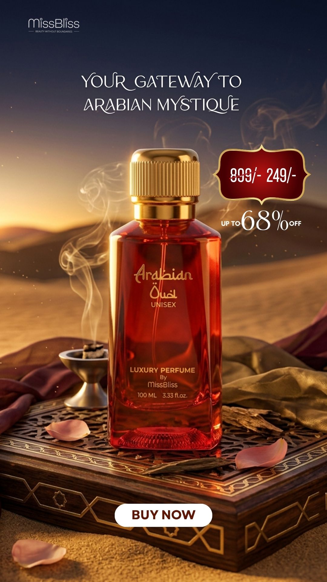 MissBliss Perfumes Facebook ad from May 11, 2026