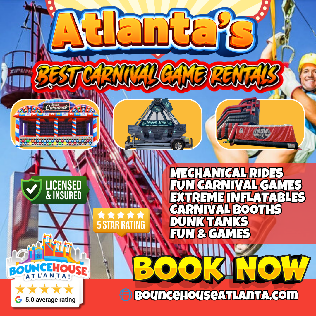 Bounce House Atlanta Facebook ad