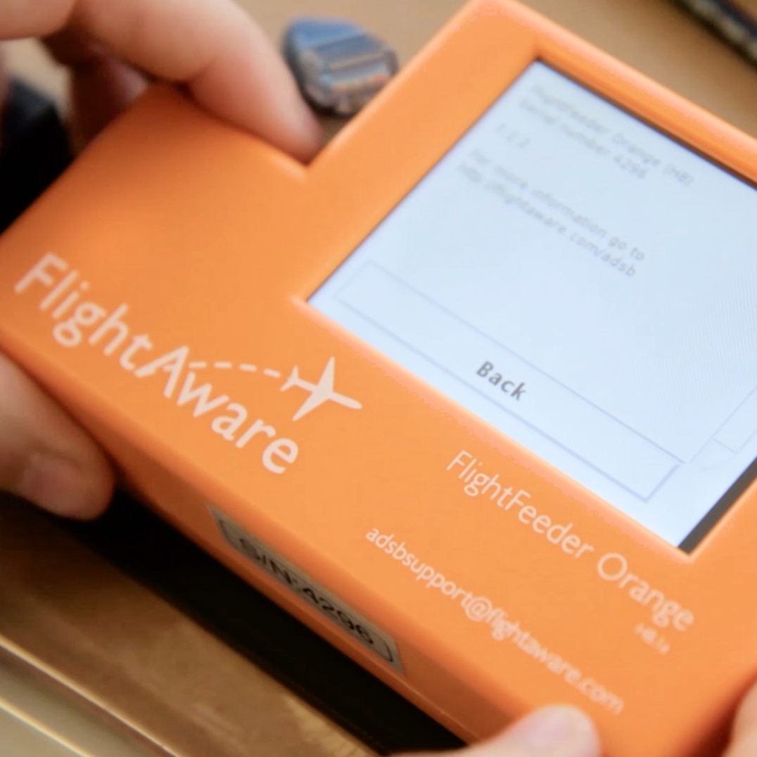 FlightAware Facebook ad: Improve flight tracking near you with a FREE flight…
