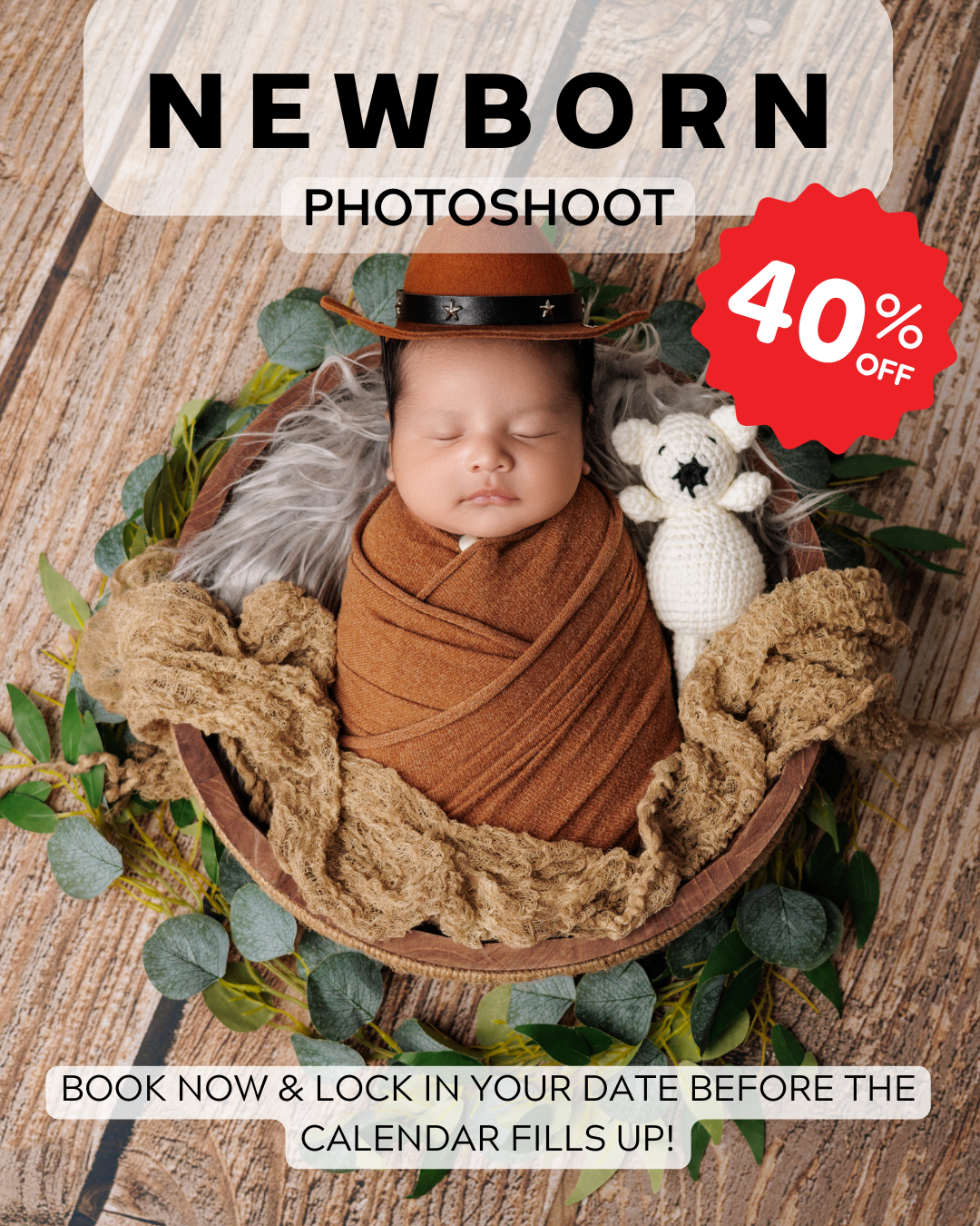 Bloom N’ Baby Studio Facebook ad
