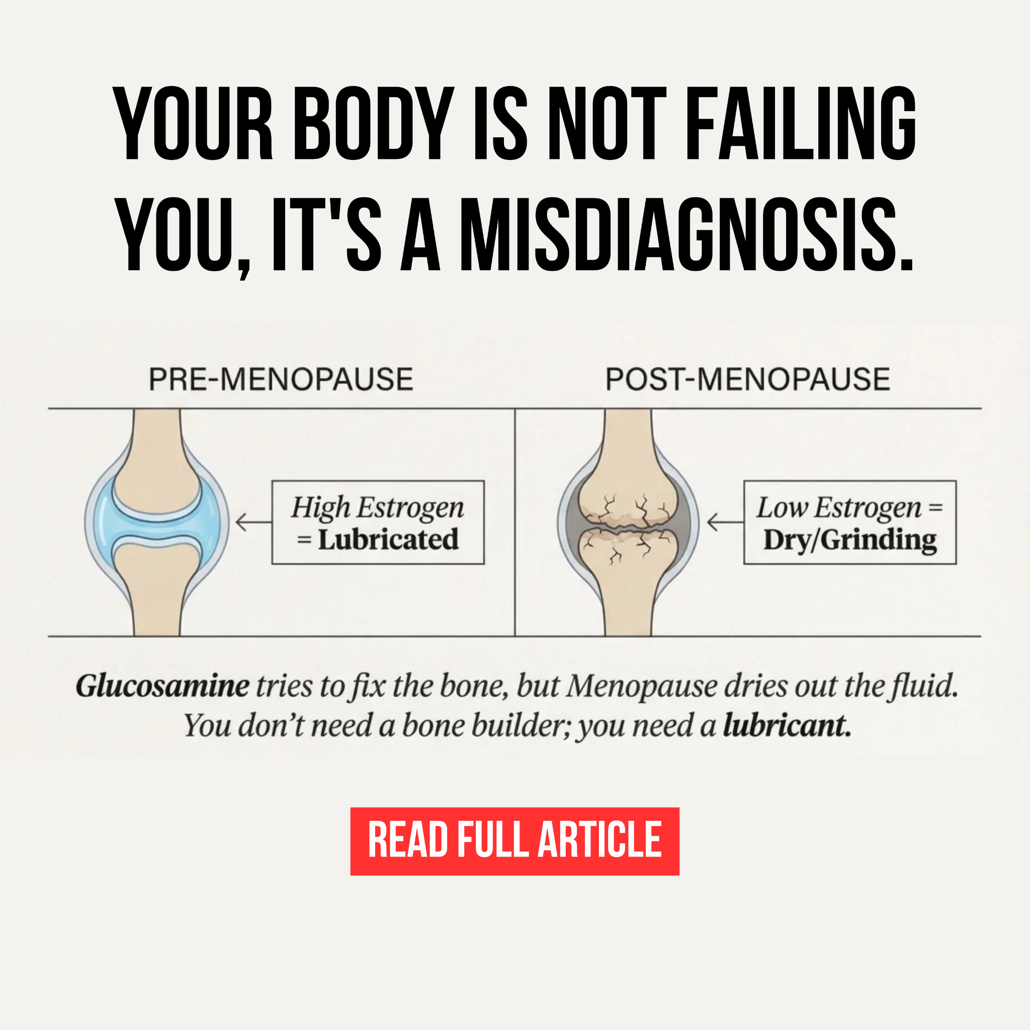 Menocare Forum Facebook ad from Feb 1, 2026
