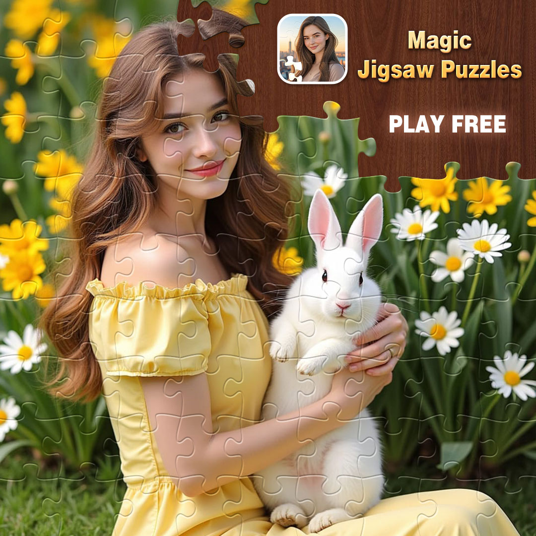 Magic - Jigsaw Puzzles Facebook ad