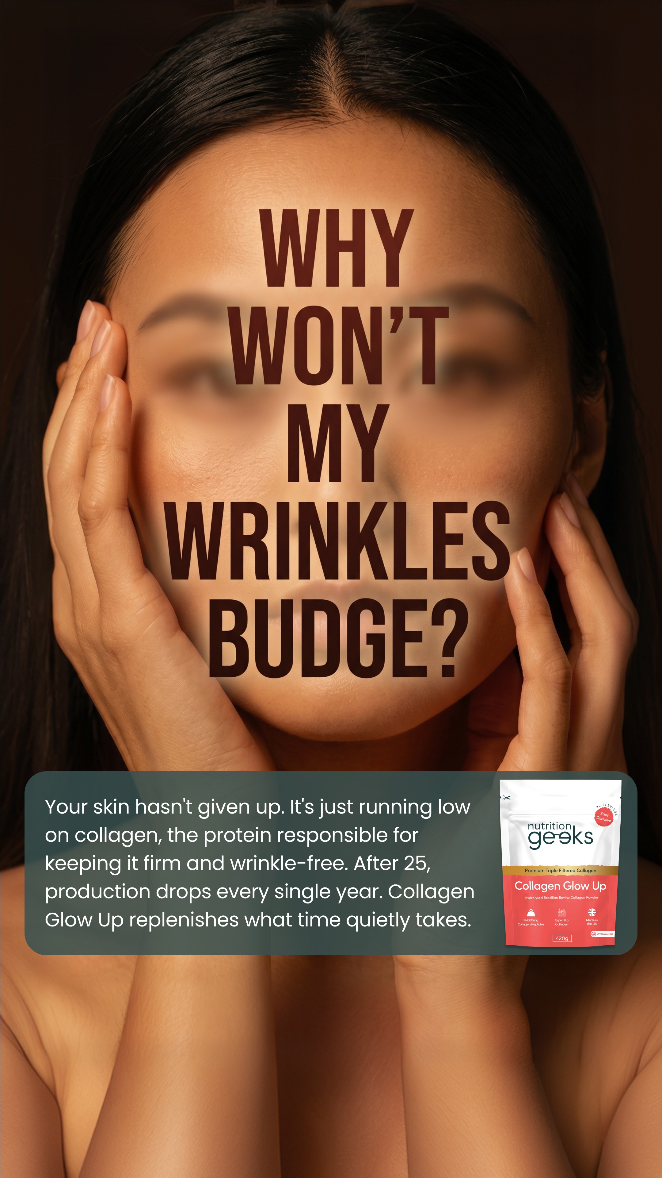 Radiant Over 40 Facebook ad
