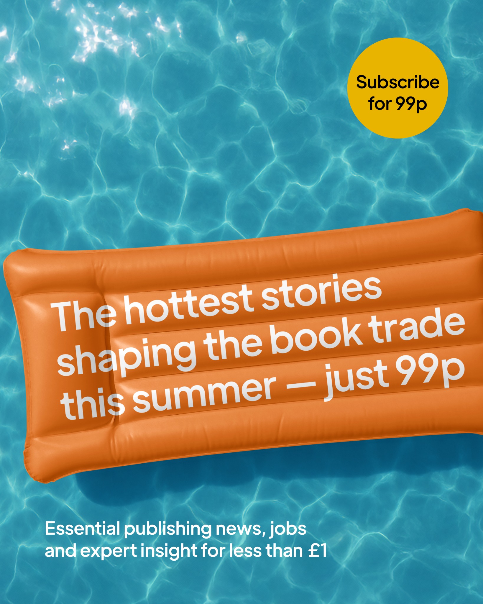 The Bookseller magazine Facebook ad: Print Magazine & Website Access