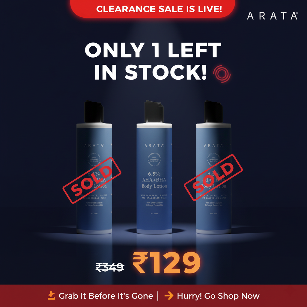 Arata Facebook ad