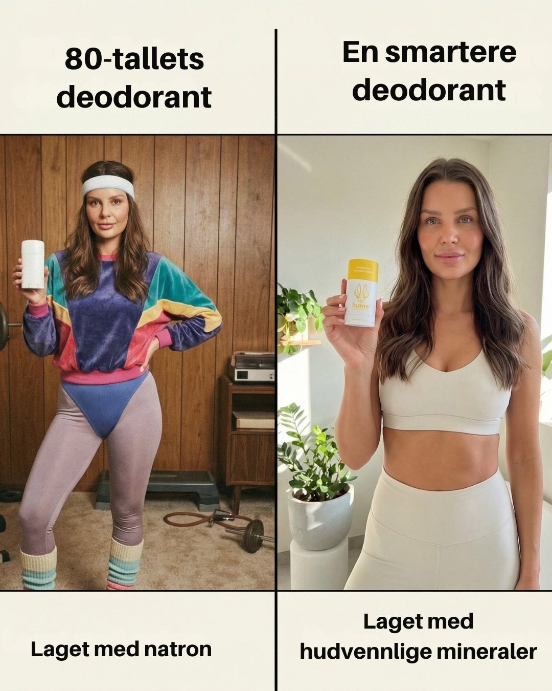 SweetMood.no Facebook ad: Deodoranter har utviklet seg litt…