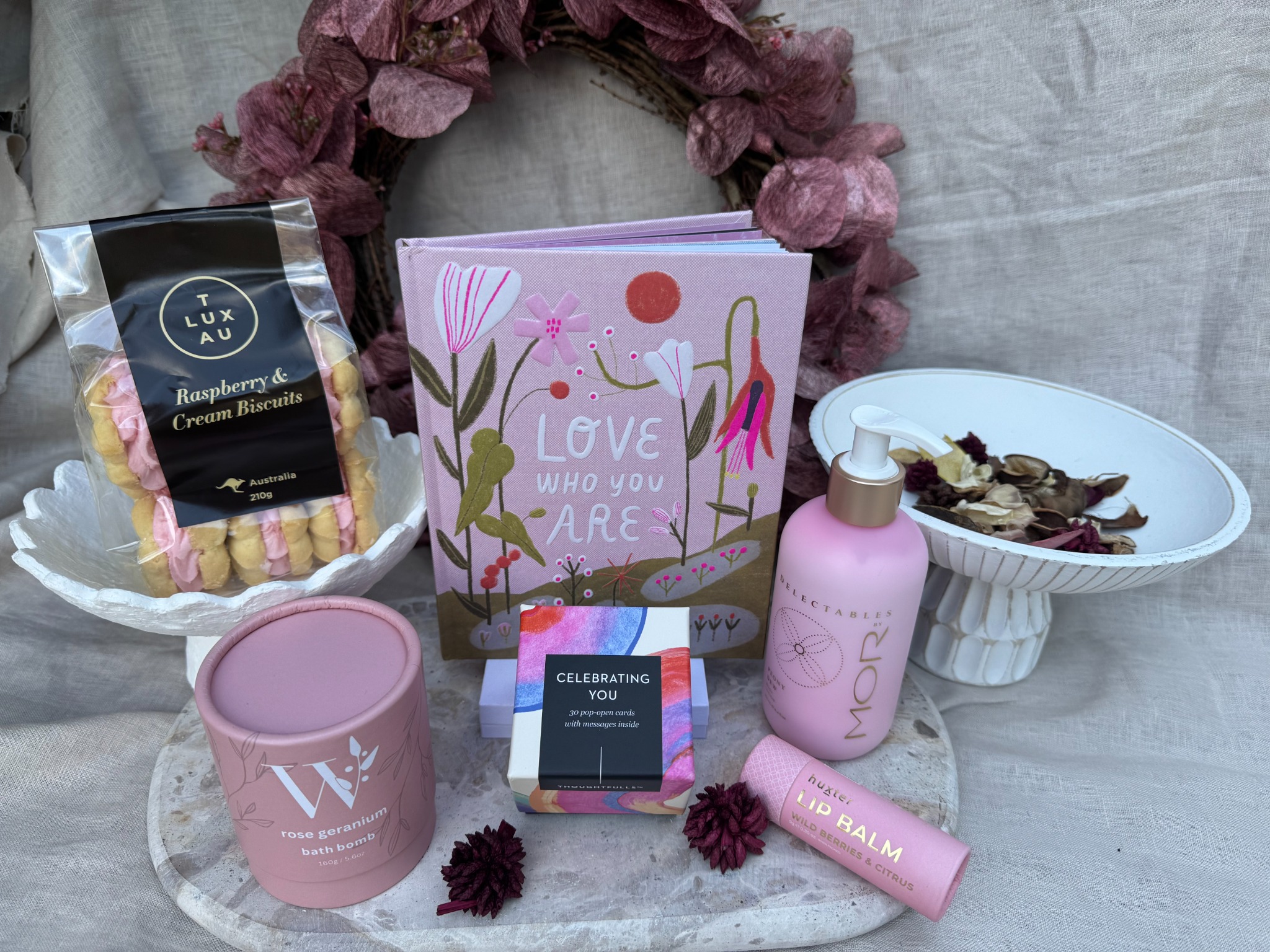 The Empathy Gift Co & More Facebook ad: Show your love with thoughtful gift boxes designed…