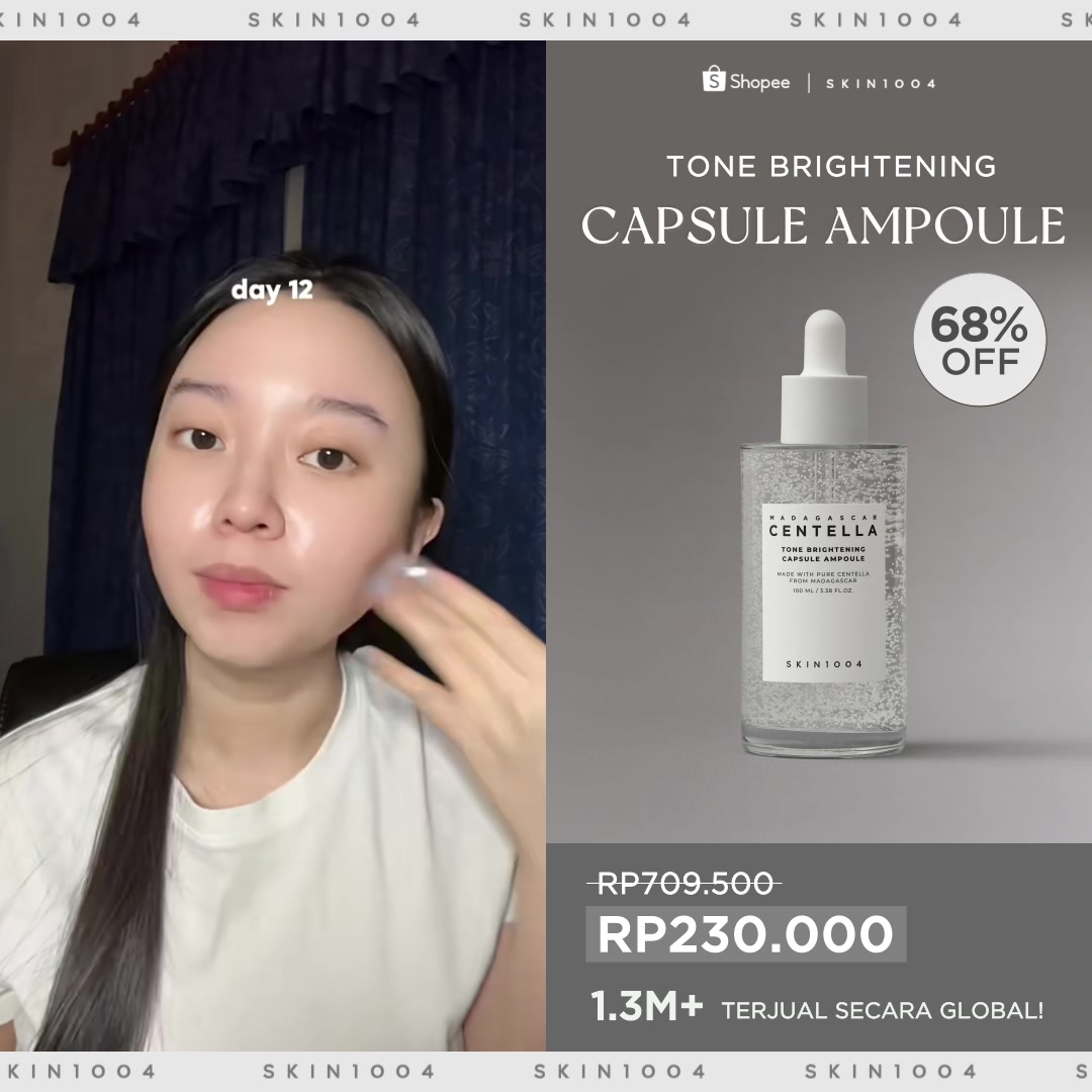 SKIN1004_Indonesia Facebook ad: BUAT KULITMU BERSINAR DENGAN SKIN1004