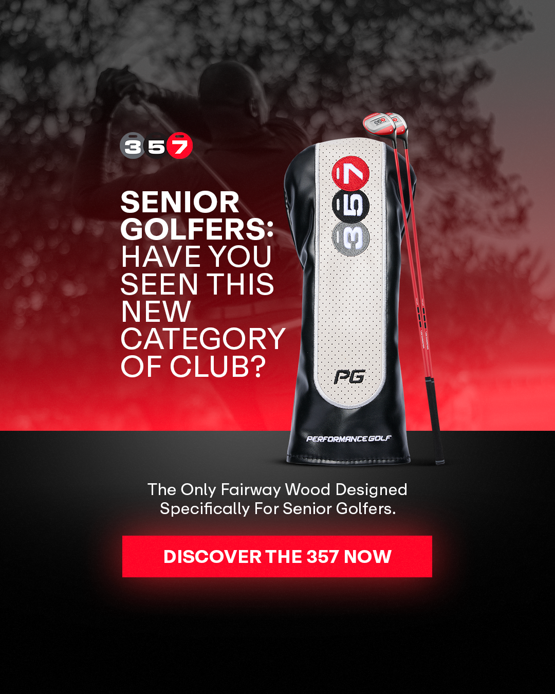 Performance Golf Facebook ad