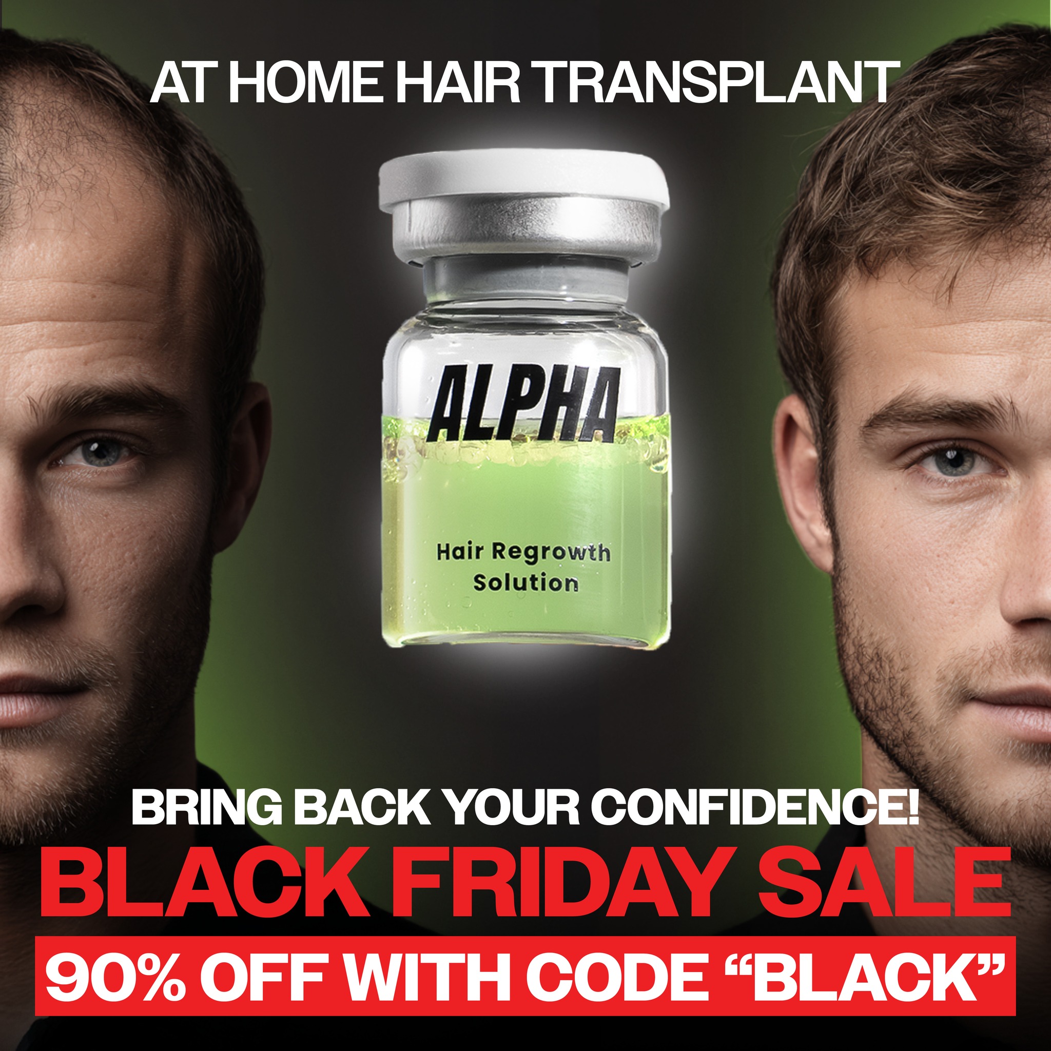 AlphaInfuse Facebook ad