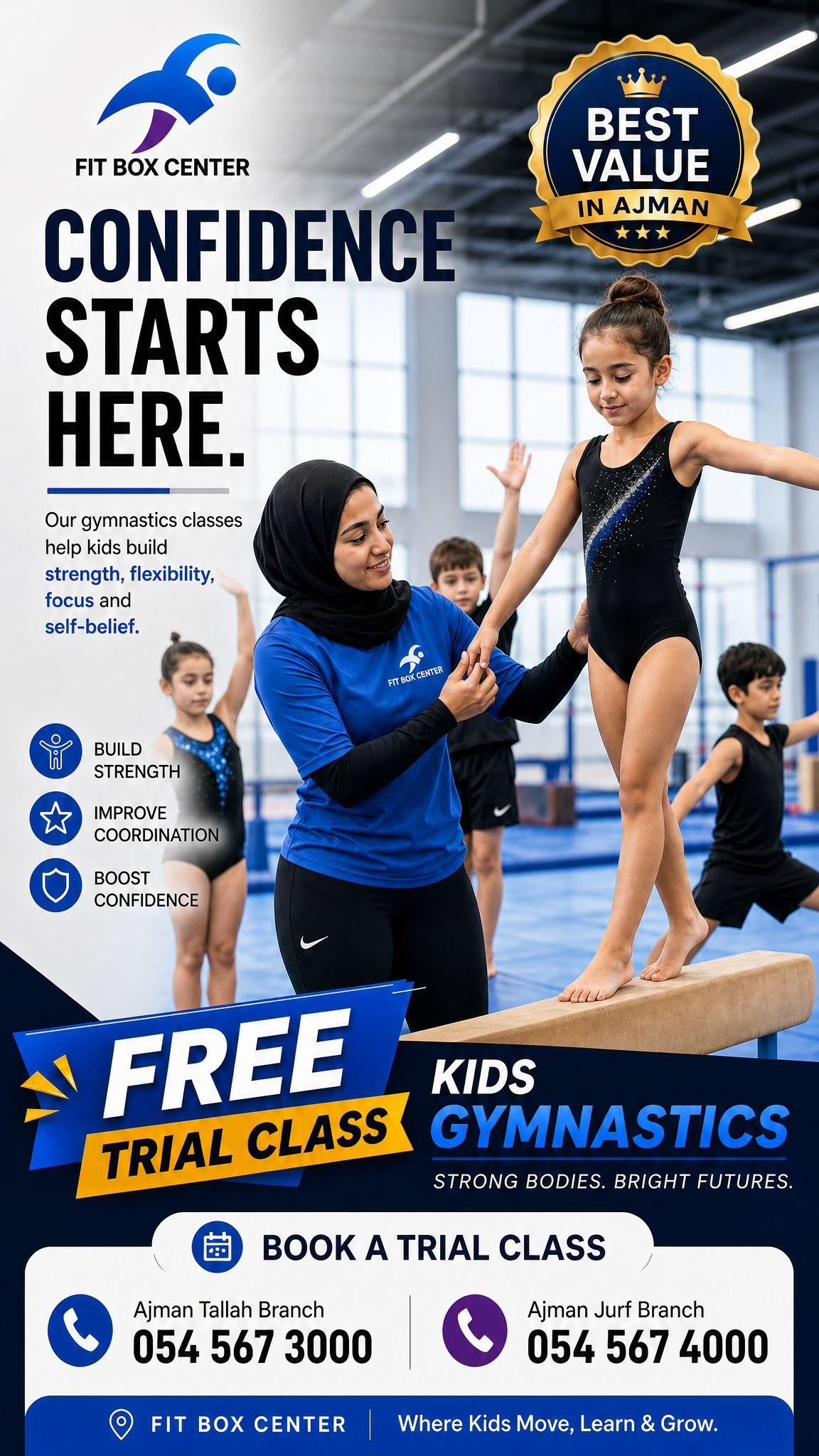 Fit Box Center Facebook ad